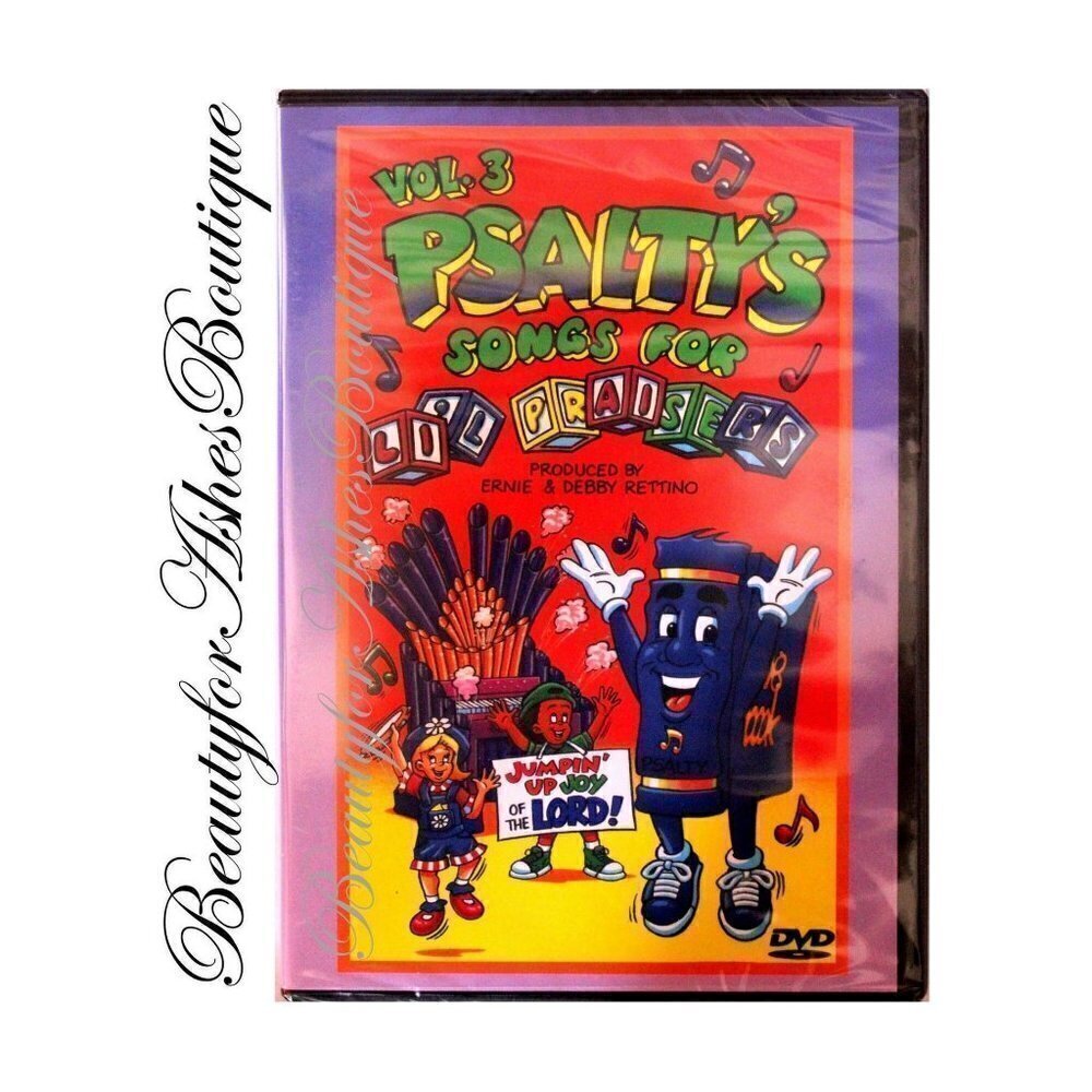 Psalty Childrens Singalong Fun Bible Jesus Songs for Li'l Praisers Volume 3 DVD